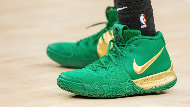 Kyrie Irving Wears Rare Sneakers at Community Event
